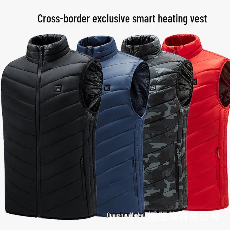 Unisex Rechargeable Winter Smart Heating Vest