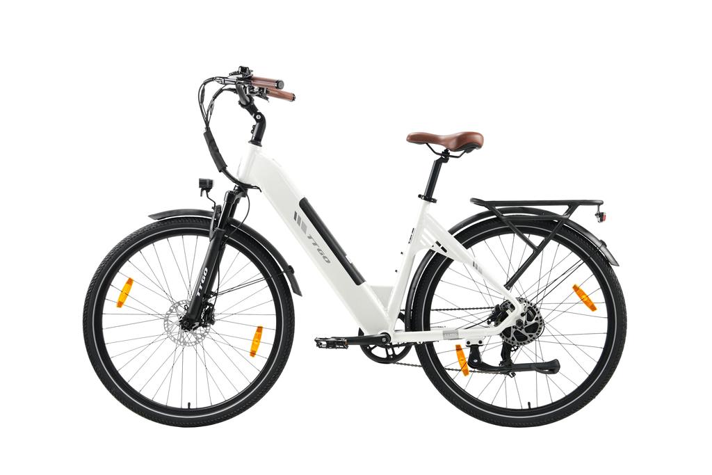 TTGO C3 PRO City Electric Bike 250W Bafang Motor 36V20Ah Battery 28 Inch Tires Max Range 80–120 Km Shimano 7-Speed