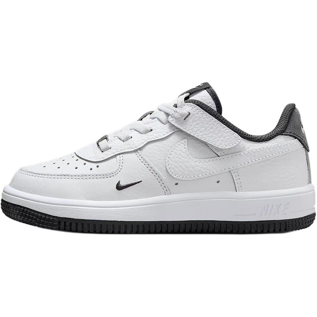 Nike Force 1 Low LV8 Easy On Comfortable Non Slip Durable Low Top Kids Skate Shoes Kids sneaker White HJ6785-100