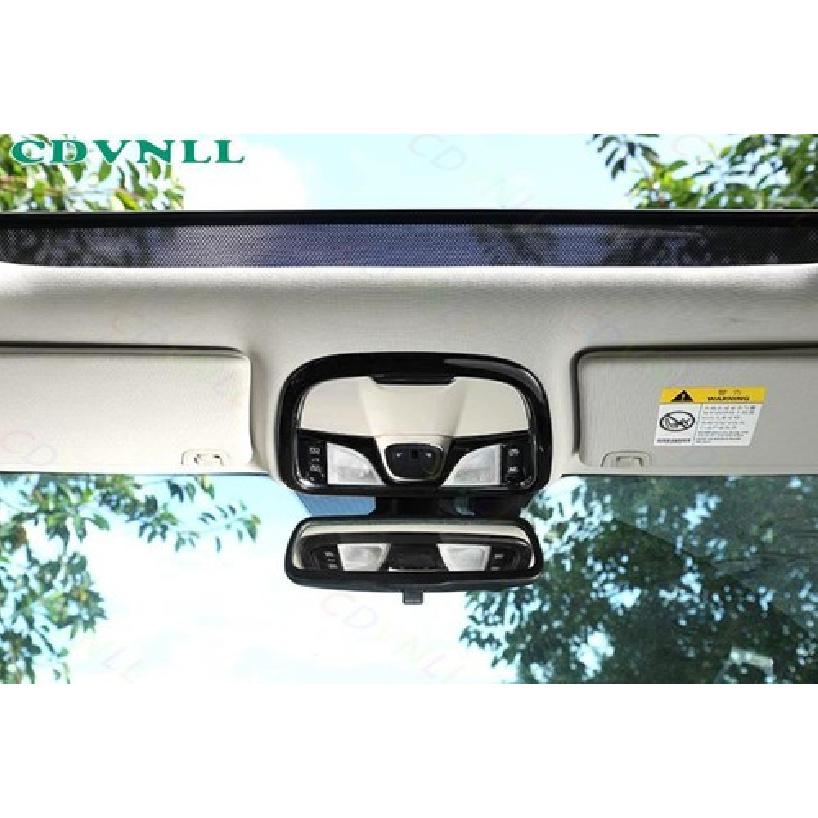 Front Reading Light Switch Cover Trim For Jeep Cherokee 2014-2018 Bright Black