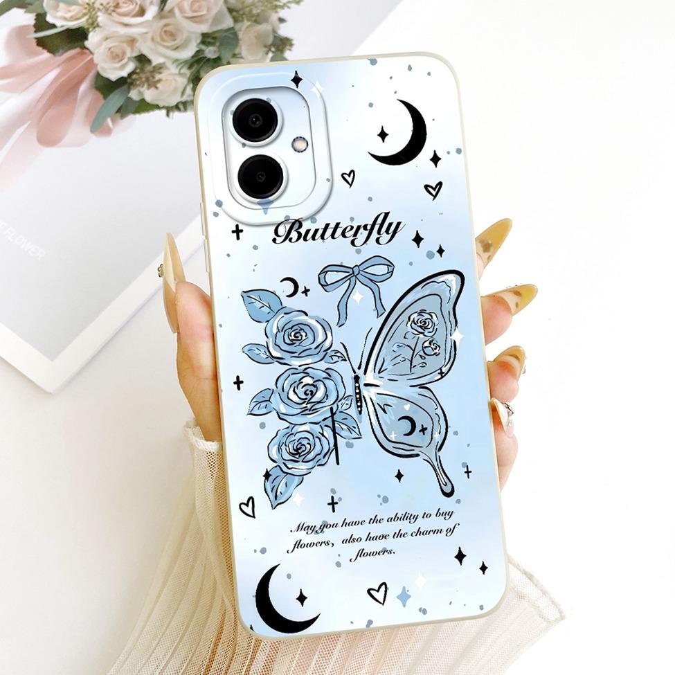 Case For Samsung Galaxy A06 4G SM-A065F SM-A065M Cover For Samsung A06 4G Casing Silicone Luxury Fashion Kawaii Cute 2D Painted