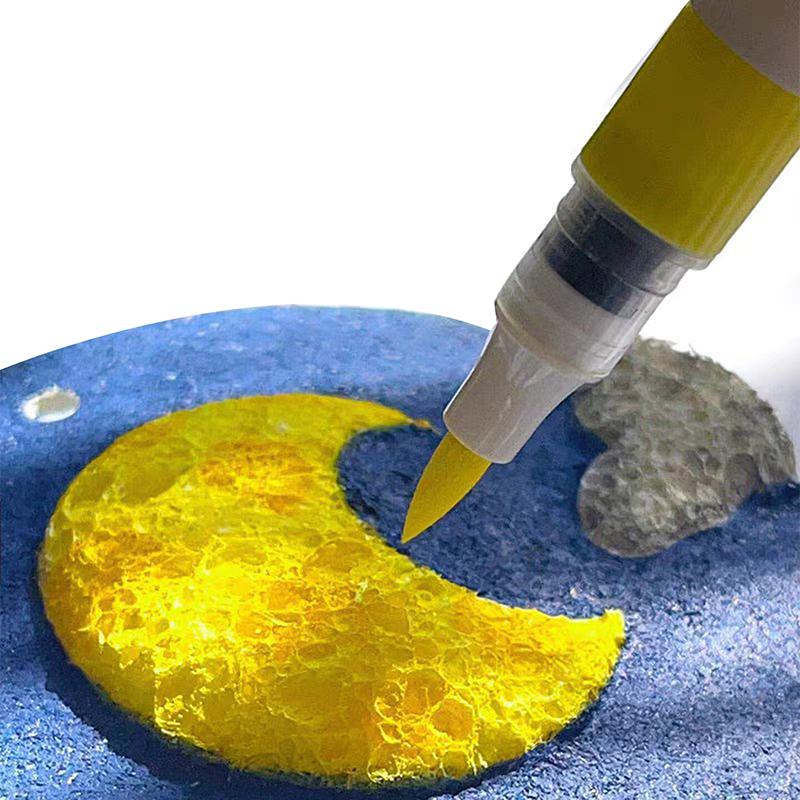 10 buc spumă textură pictură hârtie pufoasă textură hârtie magică 3D artă desen hârtie pentru copii DIY pictură jucării educative