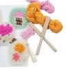 Tool Wooden Latch Hook Rug Yarn Tool Yarn Cutter Segmental Embroidery Tool Rug Carpet Latch Hook