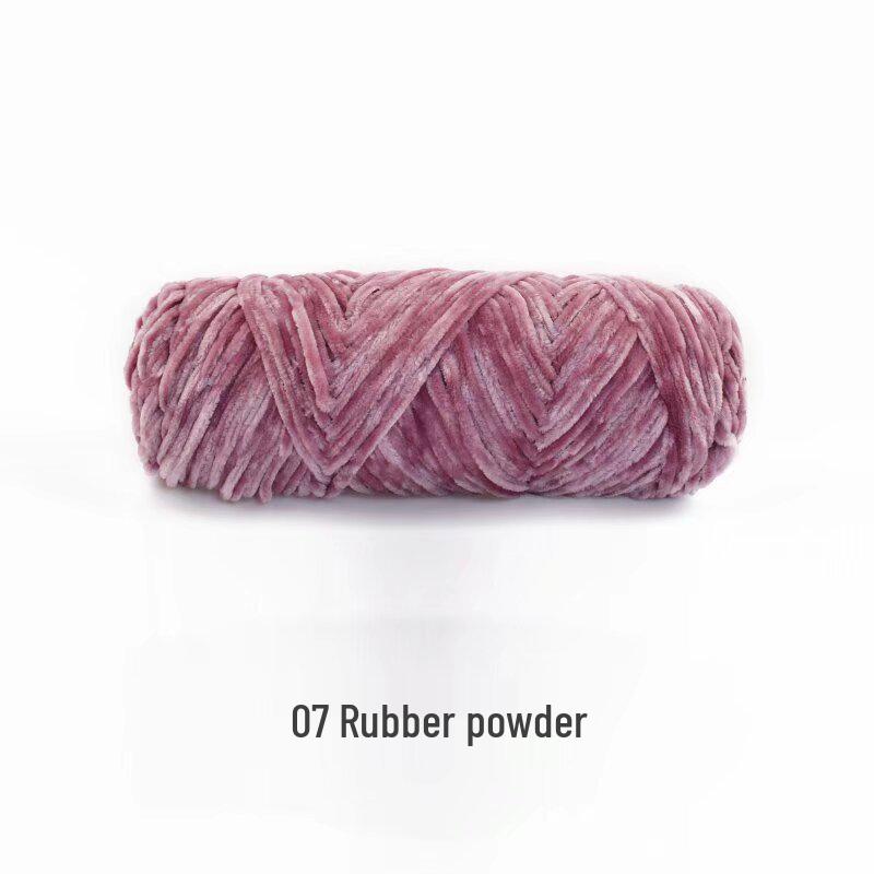 Handmade Chenille Yarn Ball: Velvet Thick Crochet and Knitting Material