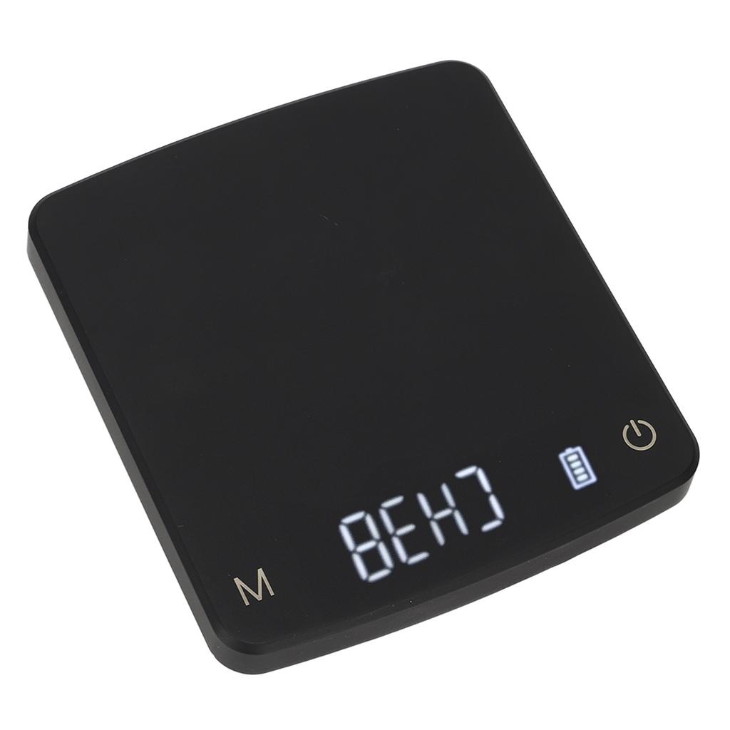 Tiny Coffee Scale Digital Drip Coffee Scale Rechargeable Automatic Timing Kitchen Food Scale