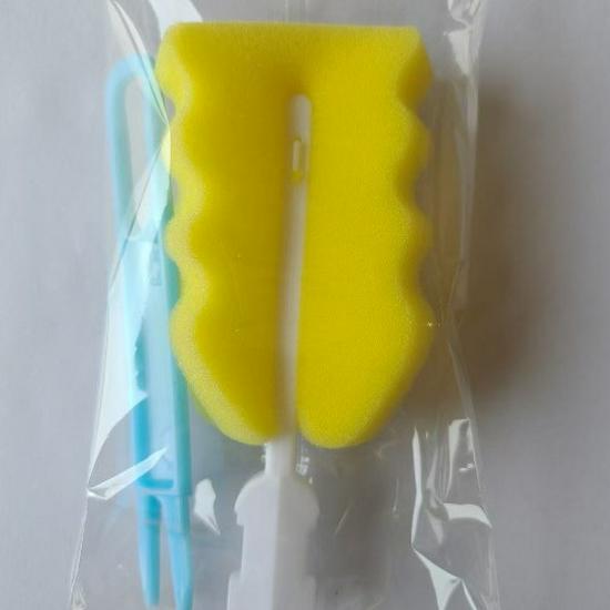 Long-Handle Detachable Sponge Cleaning Brush for Insulated Cups & Baby Bottles