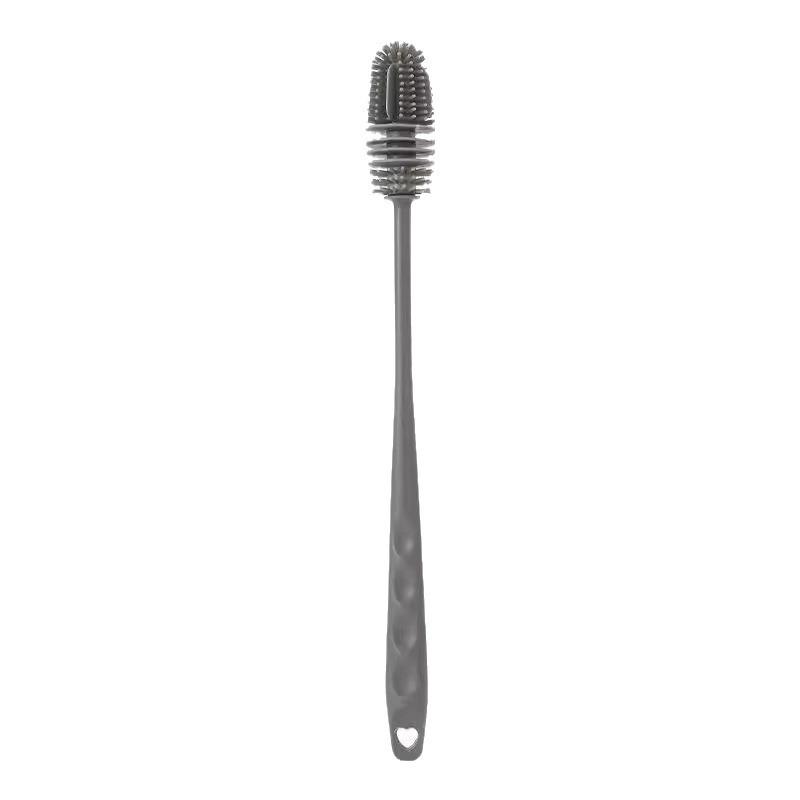 Silicone Long Handle Household Cup & Bottle Cleaning Brush