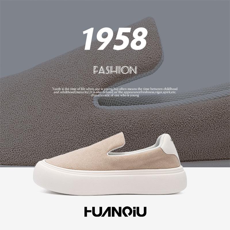 Global board shoes lazy one pedal men's ZHQ68391N summer thick-soled lightweight casual shoes lazy driving men's shoes