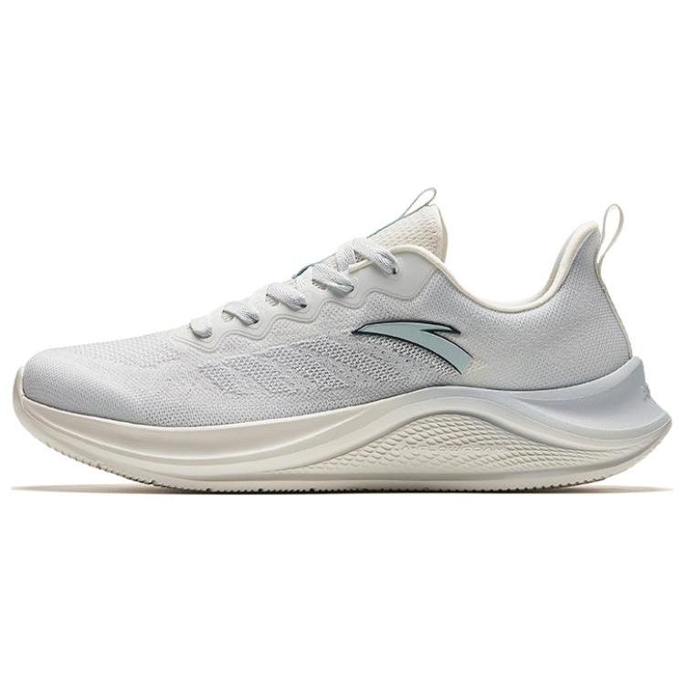 New Anta Slip Resistant, Breathable, Lightweight Low Top Running Shoes Men's Gray 912425509-3