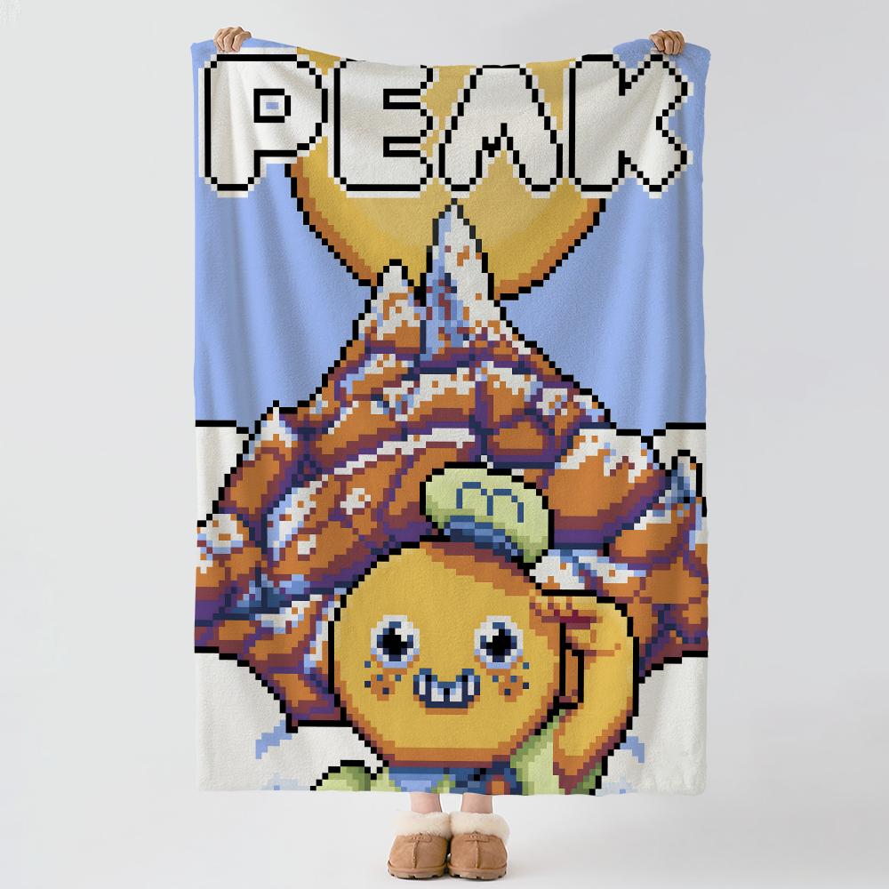 brand P-PEAK-k Throw Thick Comfort Flannel Quilt, Multi-scene Use Indoor Outdoor Daily Nap