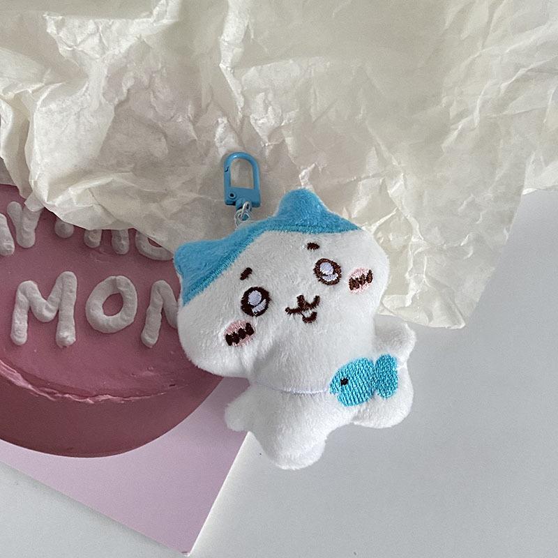 

Мультяшная плюшевая кукла Chiikawas Hachiwares Usagis, брелок для ключей, мягкая плюшевая кукла, подарочный кулон с украшением