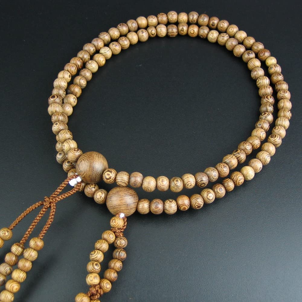 Myorenka Prayer Beads Nichiren Sect Men and Women Shaku 2 Shaku 0 8 Dimensions Iron Sword Wood Tagaya Bontenbo Hon Ceremony Prayer Beads 108 Beads