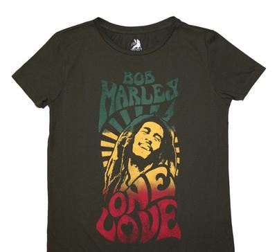Official Licensed Bob Marley Black Unisex T-Shirts 4 Designs