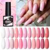 Nee Jolie Glitter Gel Nail Polish Set Base Top Coat Long Lasting Shiny Manicure Kit