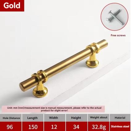 12 Pcs Modern Zinc Alloy Black Gold Door Handles Kitchen Cabinet Handles Solid Drawer Knobs Fashion Furniture Handle Hardware