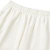 Skechers Solid Soft Comfortable Breathable Knitted Sports Pants Women Bottoms Sheepskin-White L224W113-01WG