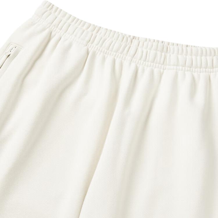 Skechers Solid Soft Comfortable Breathable Knitted Sports Pants Women Bottoms Sheepskin-White L224W113-01WG