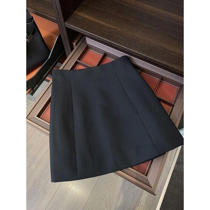 

Simple and Elegant Gray High Waist Fashion Tape Bodycon Dress Black M