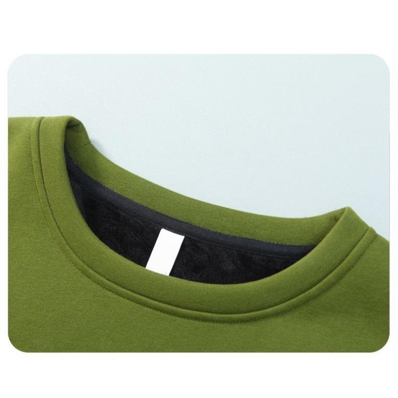 Fashion Embroidered Letter Hoodie Spring Autumn Loose Fit Plus Size Slimming Top for Middle Aged Women