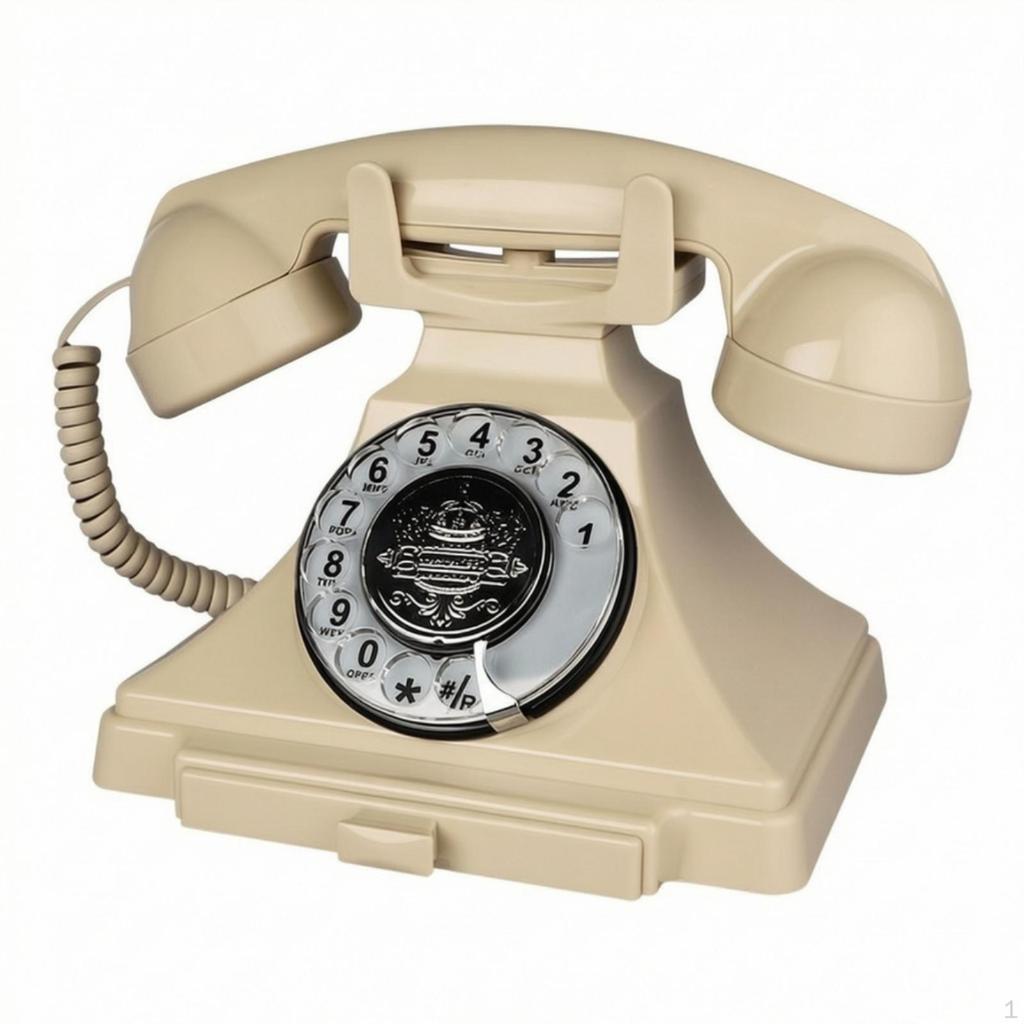 Mechanical Bell Corded Desk Phone Old-Fashioned Retro Traditional