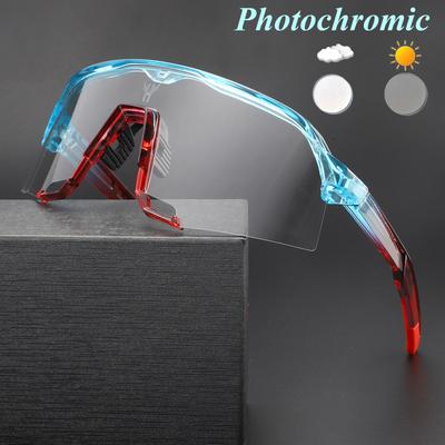 Photochrome Sonnenbrille für Damen Herren Outdoor Sport Brillen Baseball Radfahren Laufen MTB Fahrrad Fahrradbrille mit Box