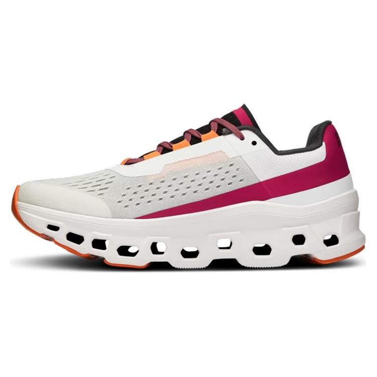 (WMNS) On Running Cloudmonster  Undyed White Aurora  Women s 61.98129 EU 40.5