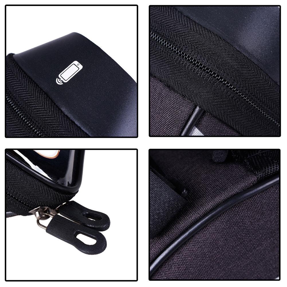 Bike Phone Holder Pouch Bag Bike Phone Mount Holder Double Reflective Waterproof Transparent for Cycling