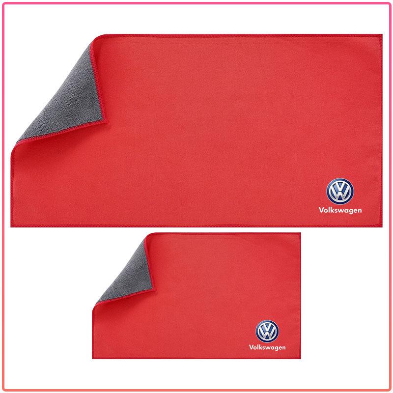 1Pcs Car Interior Wash Towel Microfiber Cleaning Rag Cloth For Volkswagen Jetta MK5 MK6 Golf-4 5 6 7 Passat 3B7 601 171 B5 B6 B7 T4 T5