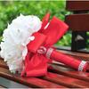 Romantic Bridal Wedding Bouquet Satin Artificial Rose Flower Rose Flower Bouquet  Bridal Wedding