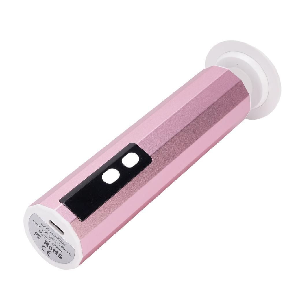 Electric Feet Callus Remover 2 in 1 Aluminum Alloy Electric Foot File Rechargeable Foot Sander for Home Pink