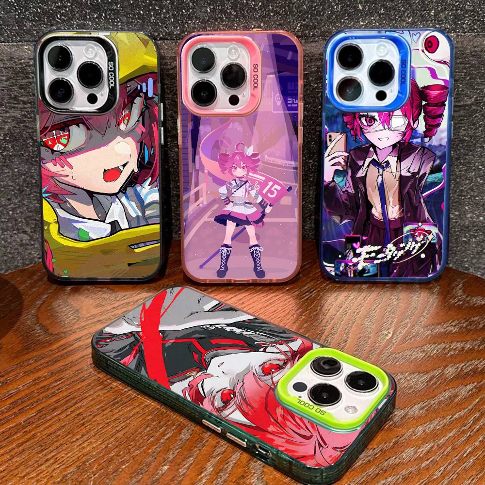 Vocaloid Kasane Teto Girl Phone Case For IPhone 16 15 14 13 12 11 Pro Max 17 Plus Colorful Cover