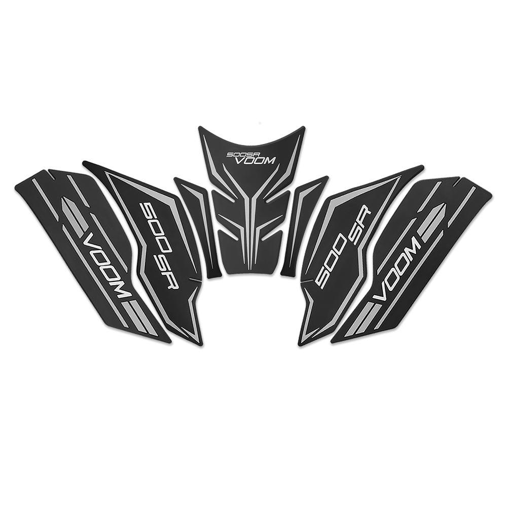 2024 CFMOTO 500SR Anti-slip & Wear-resistant Fuel Tank Body Protection Fishbone Sticker
