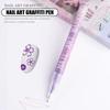 12Color Nail Art Pens Precise Acrylic Marker For Detailed Outlining Polish Pen For DIY Enthusiasts Salon Professional