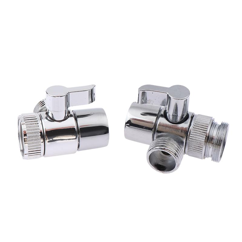 Adaptor robinet comutator din aliaj de zinc Splitter chiuvetă de bucătărie Supapă de deviere Conector pentru robinet de apă pentru toaletă Bideu Duș Baie