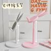 Cute Cartoon Rabbit Phone Holder, Adjustable Telescopic Lazy Person Holder for Home Use