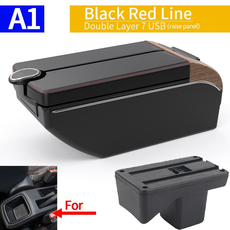 For Perodua Axia Toyota Agya Toyota Wigo car armrest interior center console storage box modification 2023 2024 2025 car parts