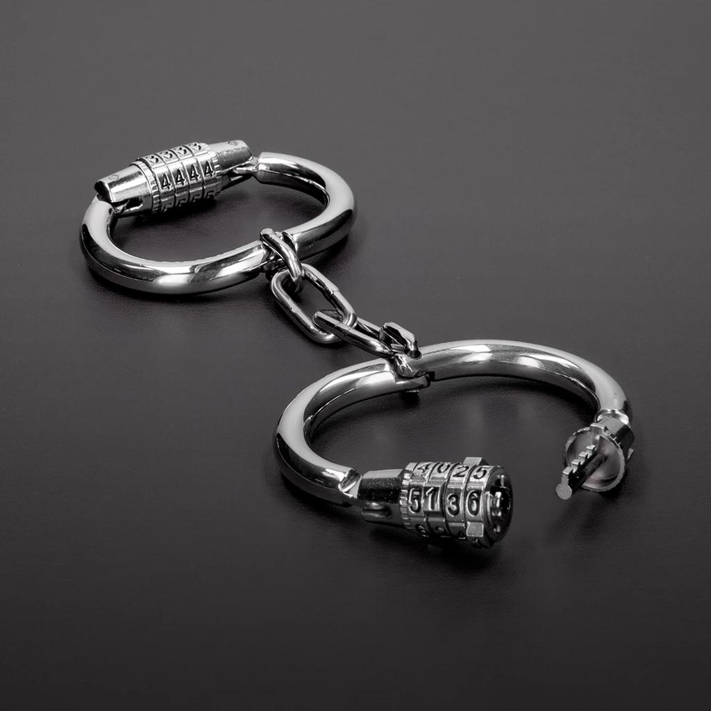 Steel - Handcuffs with combination lock