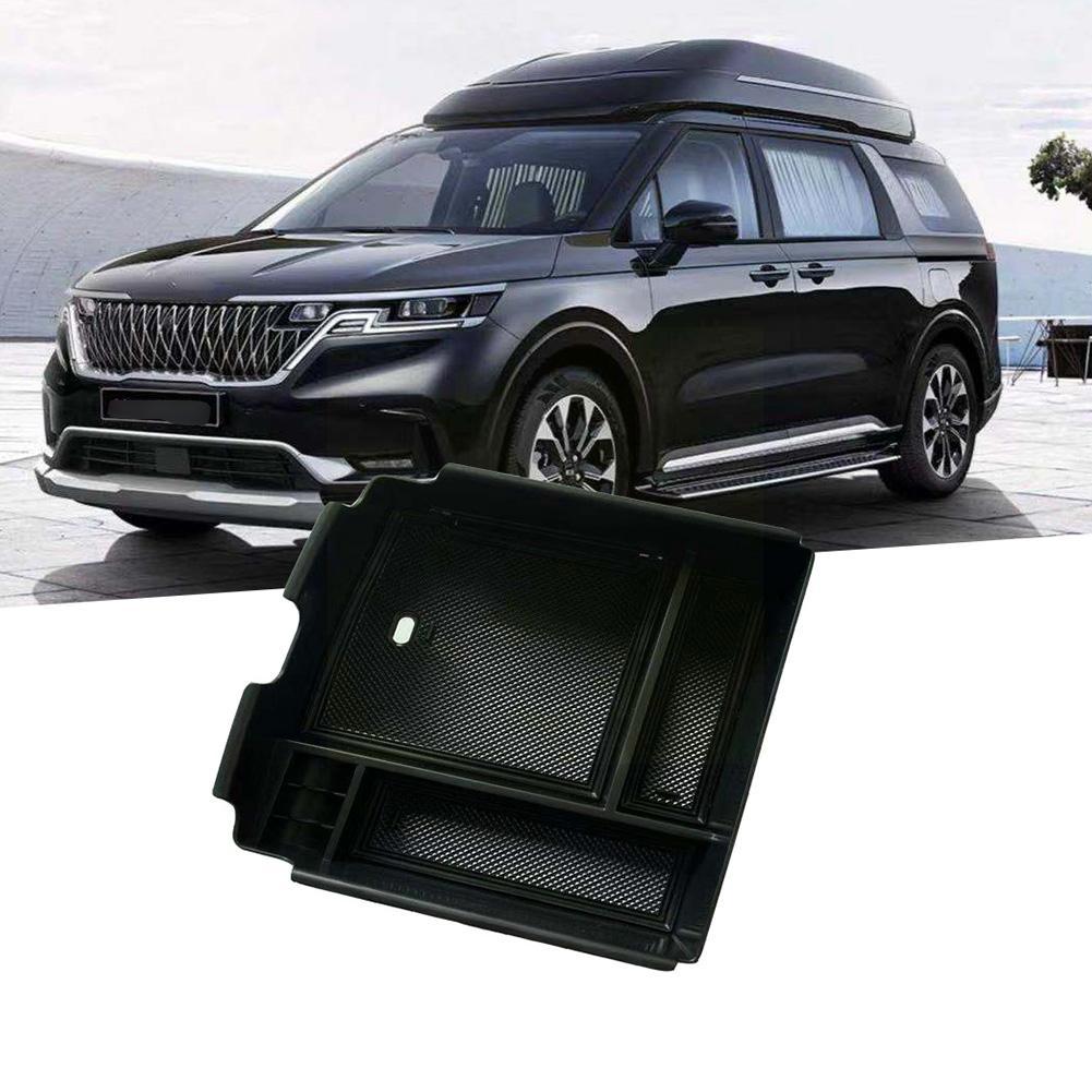 Úložný box do centrální loketní opěrky auta, organizér do středové konzole, kontejnery pro Kia Carnival KA4 2024, doplňky do interiéru auta