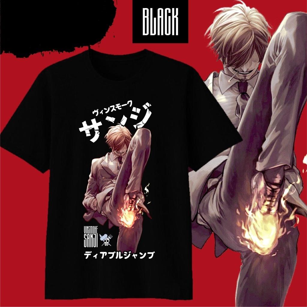 

2026 New Fashion ONE PIECE Anime Sanji Diable Jambe Y2k Graphic TShirt Unisex Women High Quality Japanese Comfortable Soft Clothes S