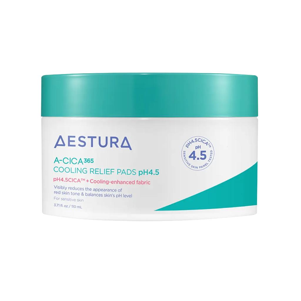 Aestura A‑CICA365 Tampons Rafraîchissants Apaisants pH4.5 – 110ml (60 Feuilles)