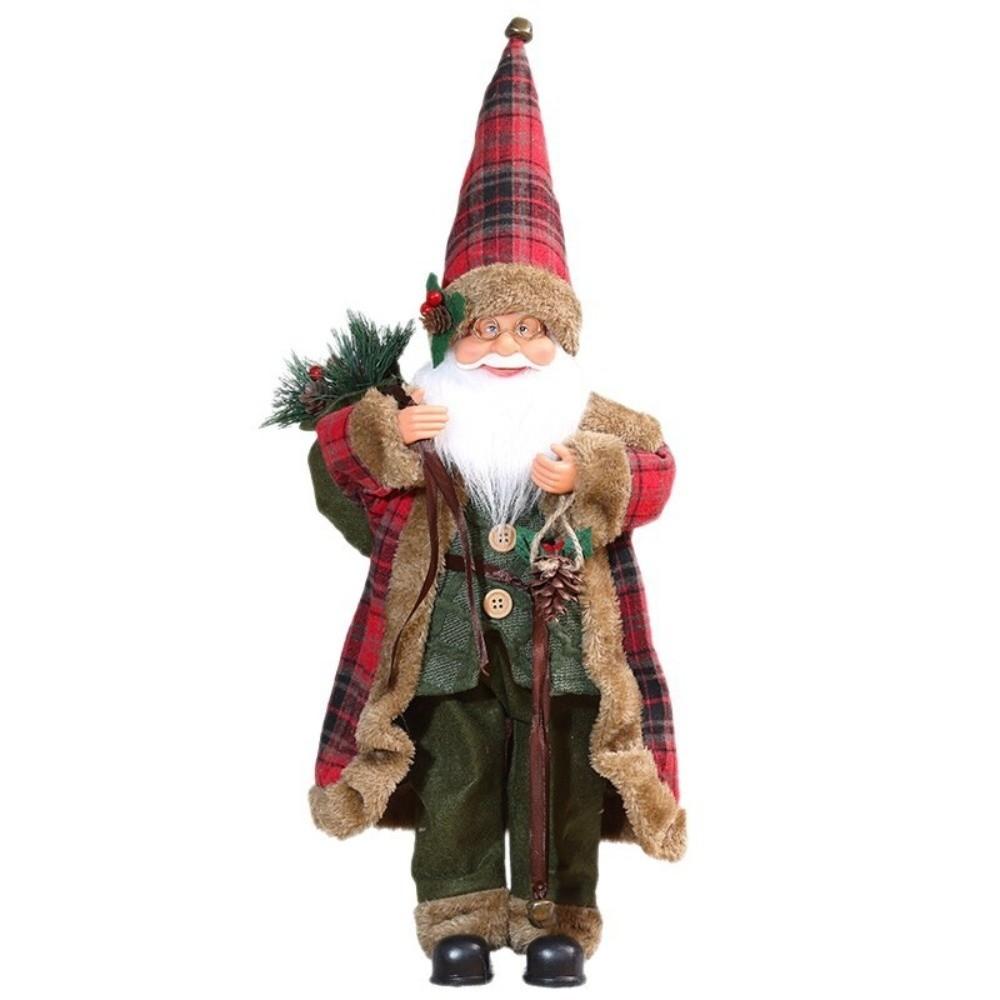 Window Display Decor Seated Santa Figurine 40/60cm Christmas Figurine Christmas Home Decor