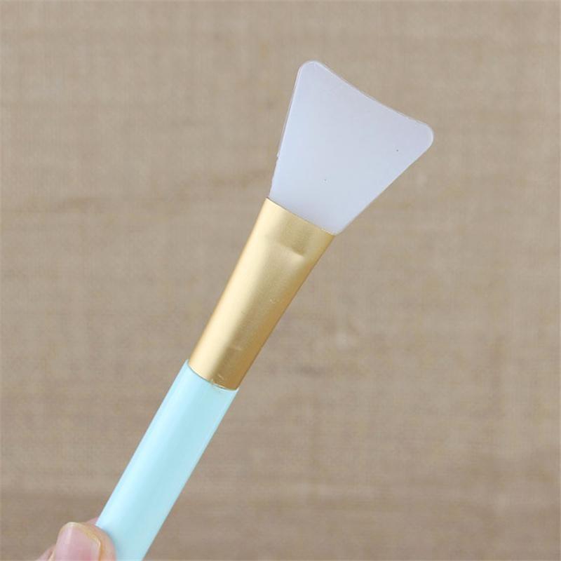 Rod Rod White Soft Powder Hair Mask Brush Silicone Mask Brush Makeup Brush Beauty Brush Film Brush Mask Applicator