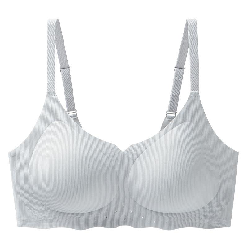 Small breasts gather thin water drop cups, non-sensory underwear, no steel ring bra on the upper support, no traces, comfortable bra cover