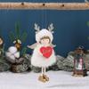 Weihnachtsdeko Love and Peace Love Schutzengel Christbaumschmuck Anhänger