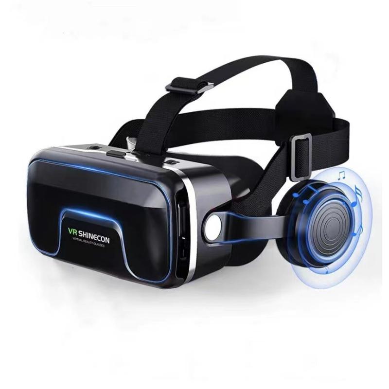 

G04EA Очки VR седьмого поколения 3D Виртуальная реальность Лидер игры в наушниках Цифровые очки