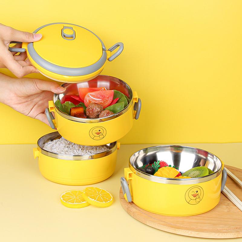

Портативная чашка для супа Ланч Бокс Нержавеющая сталь Bento Box Контейнер для еды Термос Коробка