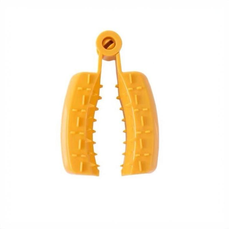 2 Pcs Cut Resistant Kitchen Hand Guard Food Safe Plastic Clip For Slicing Grating Chopping Vegetables Prevents Cuts