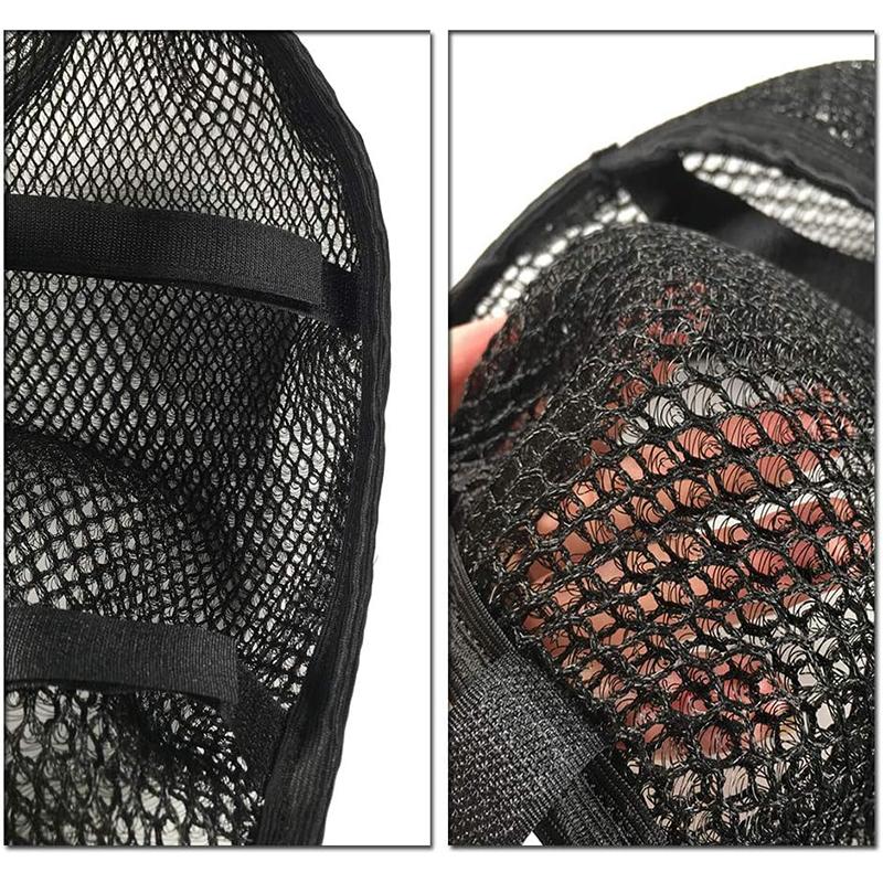 Motorcycle Anti-Slip 3D Mesh Fabric Protecting Cushion Seat Cover For Suzuki V-Strom VStrom DL650 DL1000 DL250 DL 650 1000 250