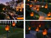 Outdoor LED Lights Resin Waterproof Resin Solar Lawn Light Squirrel Floor Lamp