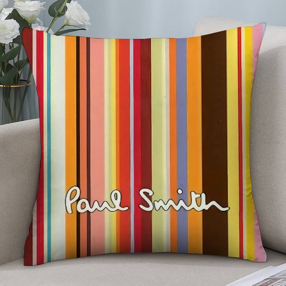 Art P-PaulS-s S-SmithS Pillow Case Short Plush Double-sided Print Square Throw Pillow Covers Sofa Home Cushion Decor